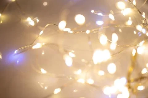 Beutiful festive background, shallow depth of field. Color of the year 2020 Stock Photos