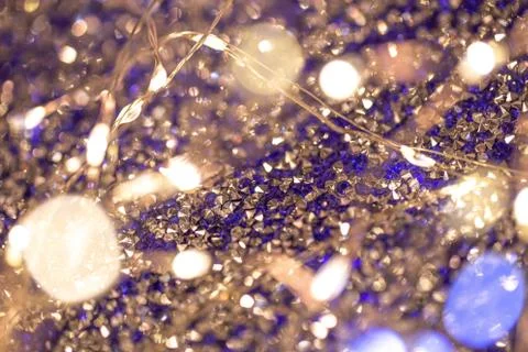 Beutiful festive background, shallow depth of field. Color of the year 2020 Stock Photos