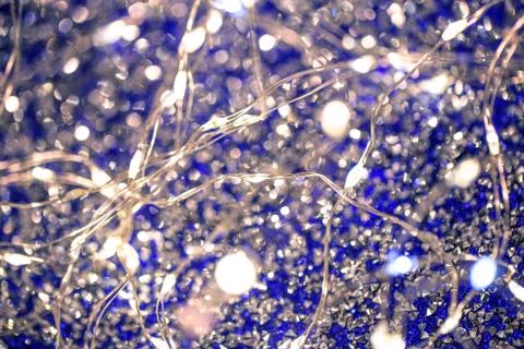 Beutiful festive background, shallow depth of field. Color of the year 2020 Stock Photos