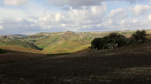 Beutiful light landscape Stock Footage 108635450