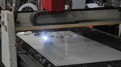 Beutiful Steel Factory Process Video stock 43183073