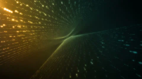 Bevel Amber Blue Stock Footage 25857136