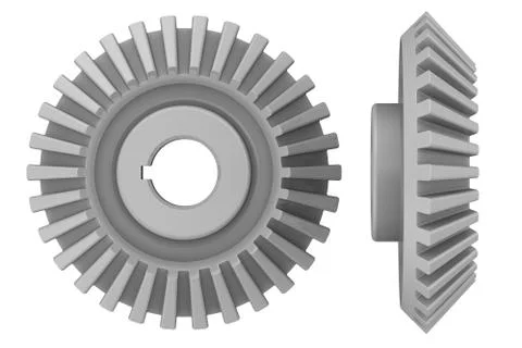 Bevel pinion Stock-Illustration