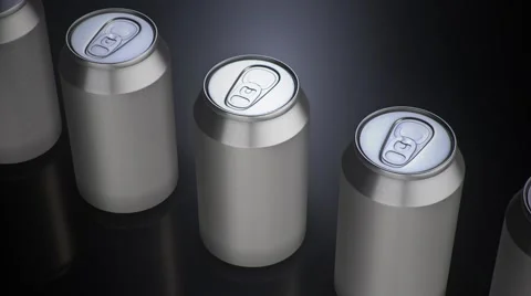 Beverage Can Line 库存影片 58901516