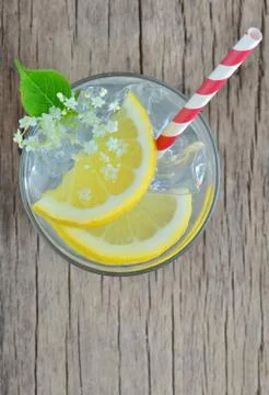 Beverage elderflower Stock Photos