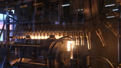 Beverage filling line Stock Footage 233174148
