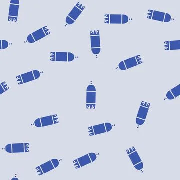 Beverage soda plastic bottle glyph seamless pattern Stock Illustration