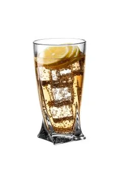 The beverage on white background Stock Photos