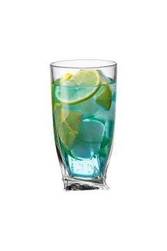 The beverage on white background. Stock Photos