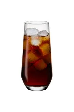 The beverage on white background. Stock Photos
