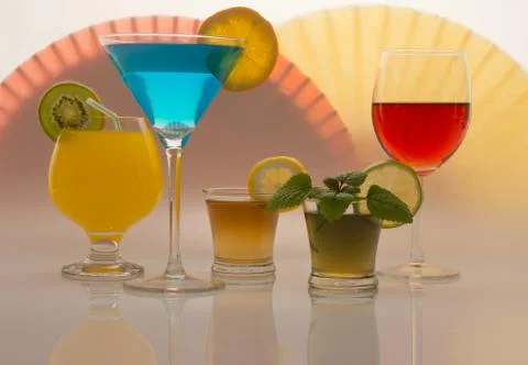 Beverages Foto stock