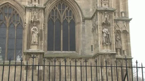 Beverley Minster Tower Stock Footage 11152071