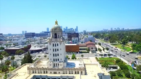 Beverly Hills Aerial Vidéo 73969797