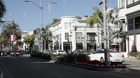 Beverly Hills Stock Footage 48787687
