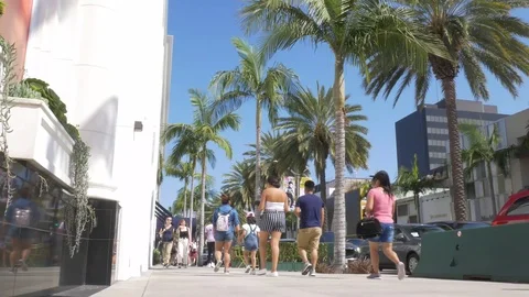 Beverly Hills Stock Footage 123624782