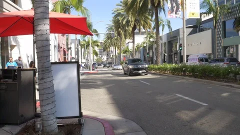 Beverly Hills Stock Footage 123624810