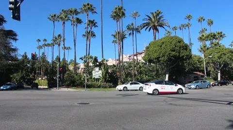 Beverly Hills Hotel 2 動画素材 34006156