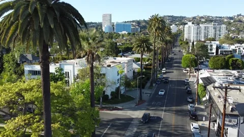 Beverly Hills scenic view Stock Footage 231235544