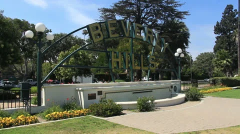 Beverly Hills Sign 1 動画素材 24974983