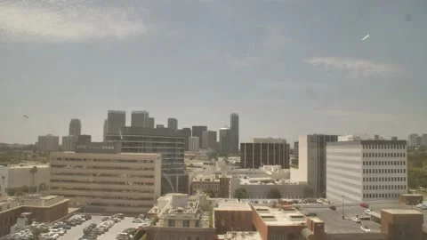 Beverly Hills Skyline Stock Footage 202107168