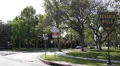 Beverly Hills Street Sign Near Green Park Famous Landmark Los Angeles California HD Footage