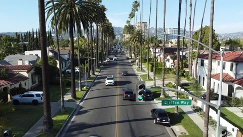 Beverly Hills streets Stock Footage 231234006