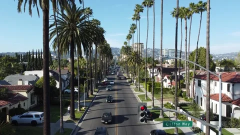 Beverly Hills streets Stock Footage 231234611