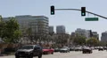 Beverly Road, Santa Monica, Beverly Hills, Street Sign, Los Angeles, California HD Footage