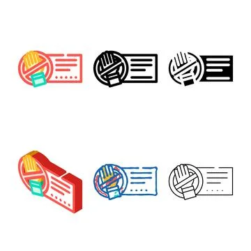 Beware electricity color icon vector styles Stock Illustration