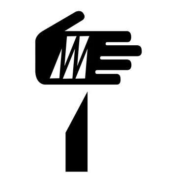 Beware Sharp Elements Symbol Isolate On White Background,Vector Illustration Stock Illustration