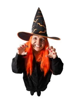 Bewitching witch Stock Photos