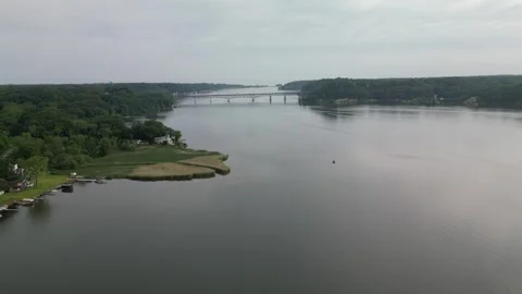 Bey and bridge Video stock 311417331