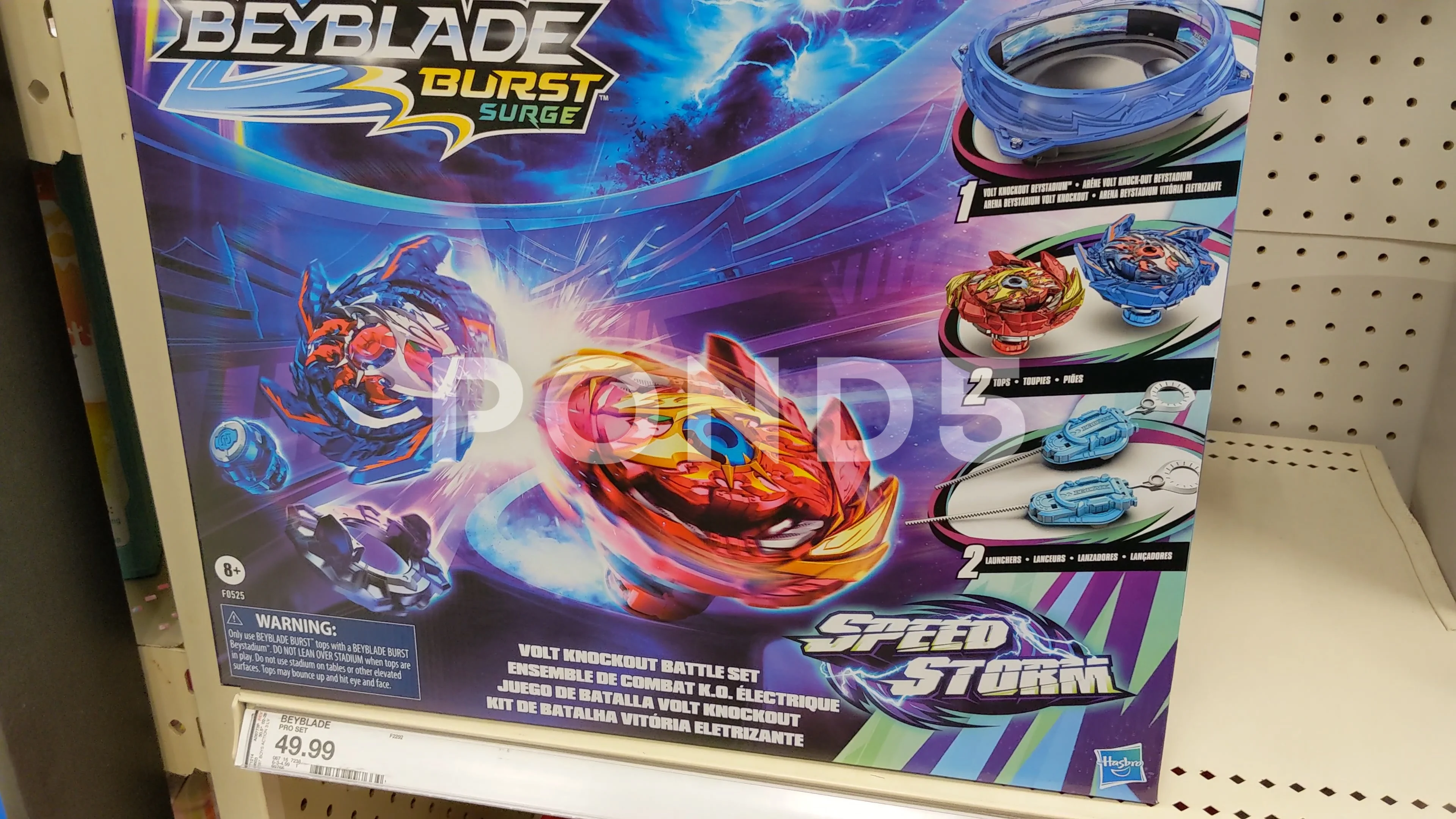 HASBRO Beyblade Burst Surge Volt Knockout Battle Set F0525