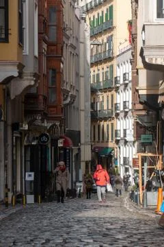 Beyoglu streets Stock Photos