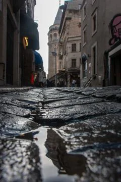 Beyoglu streets Stock Photos