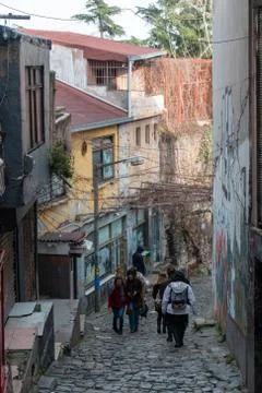 Beyoglu streets Stock Photos
