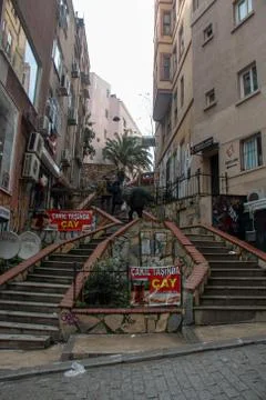 Beyoglu streets Stock Photos