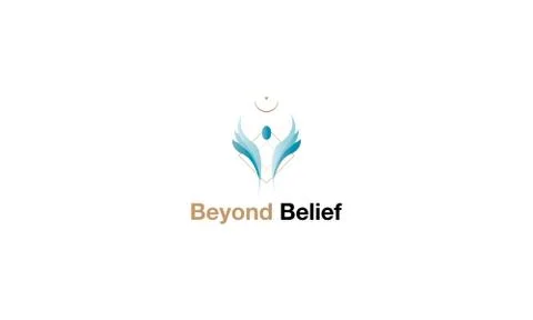 Beyond belief vector logo Stock Illustration