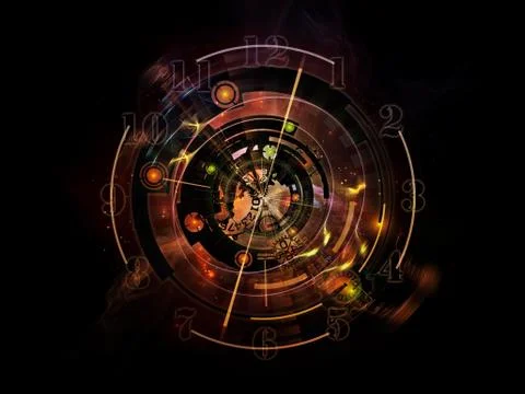 Beyond Clockwork Illustrazione stock