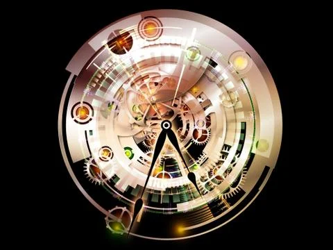 Beyond Clockwork Illustrazione stock