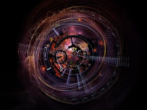 Beyond Clockwork Stock Illustration