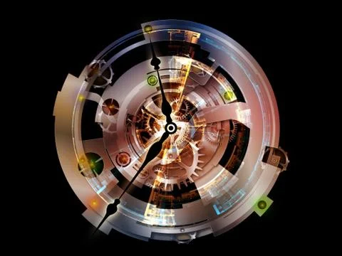 Beyond Clockwork Illustrazione stock