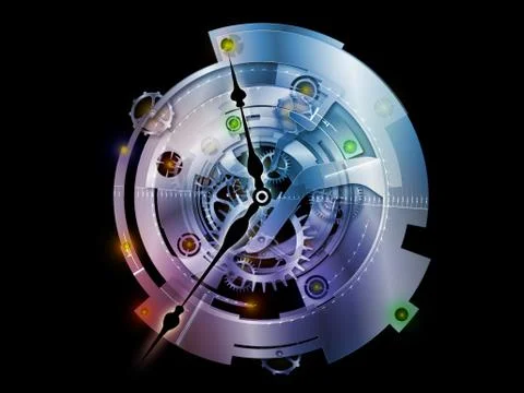 Beyond Clockwork 스톡 일러스트