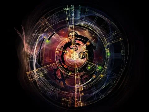 Beyond Clockwork Illustrazione stock