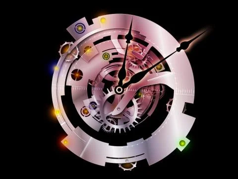 Beyond Clockwork 스톡 일러스트