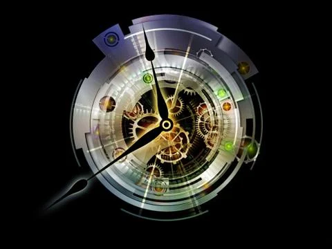 Beyond Clockwork Illustrazione stock