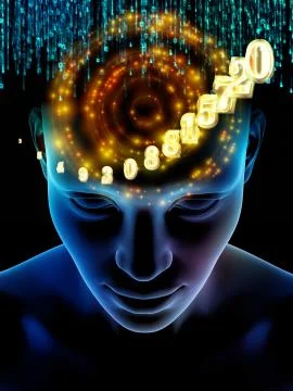 Beyond Consciousness Stock Illustration