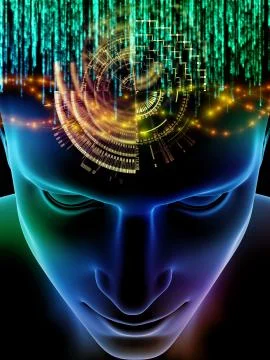 Beyond Consciousness 스톡 일러스트