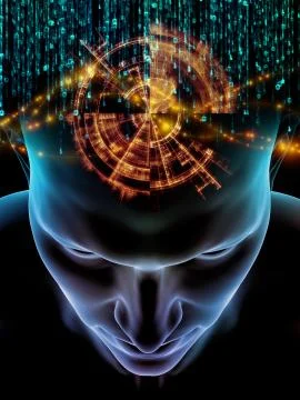 Beyond Consciousness Stock Illustration