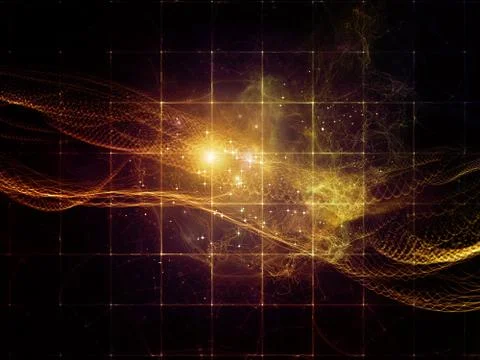 Beyond Digital Visions. Illustrazione stock